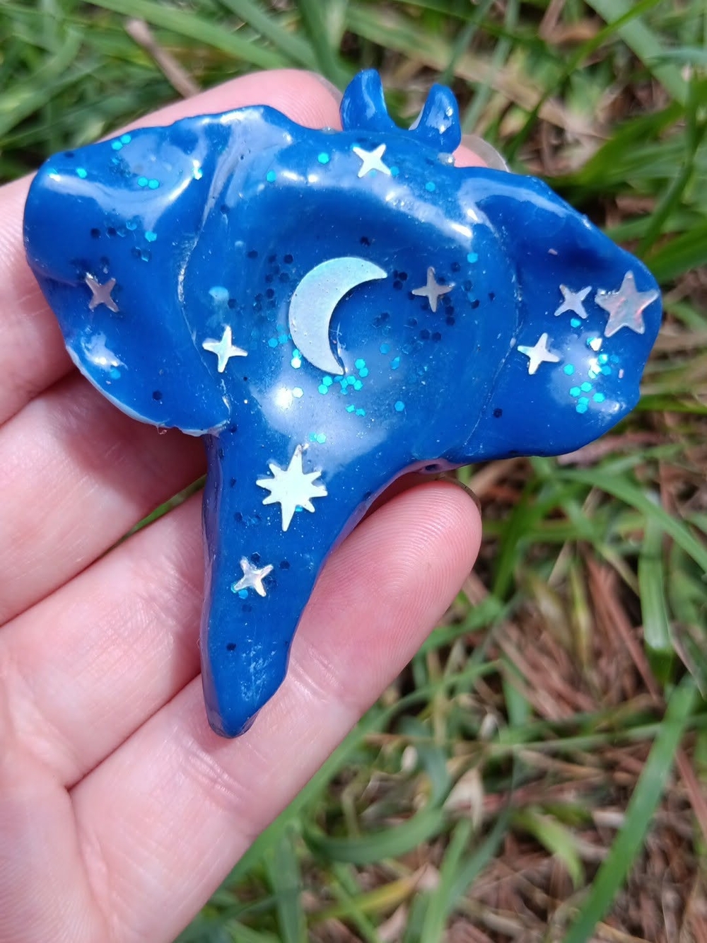 Dreamy Starry SKY Manterey Worry Stone